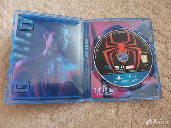 Игра для приставок ps4 человек паук майлз моралес