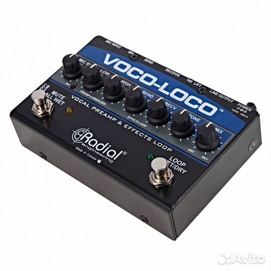 Микрофонный предусилитель Radial Voco-Loco