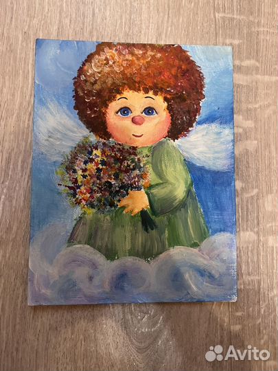 Картина ручной работы панно плакат