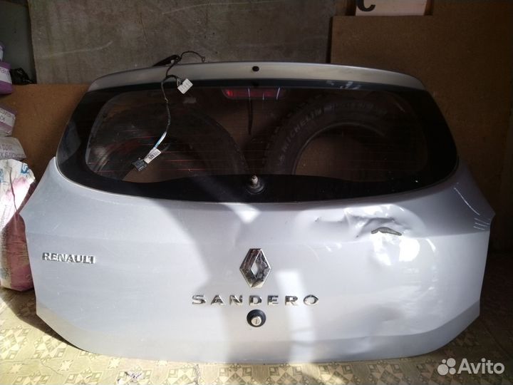 Крышка багажника рено сандеро