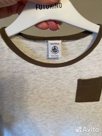 Комплект платье+жакет на 116 см Petit Bateau