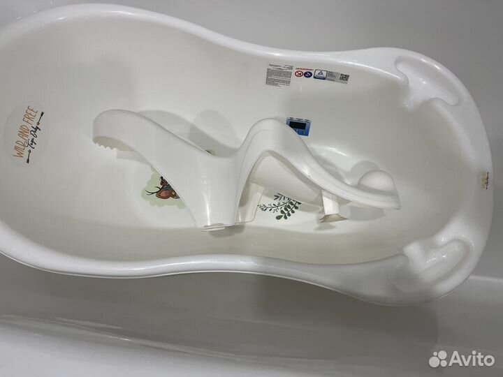 Ванночка для купания с горкой