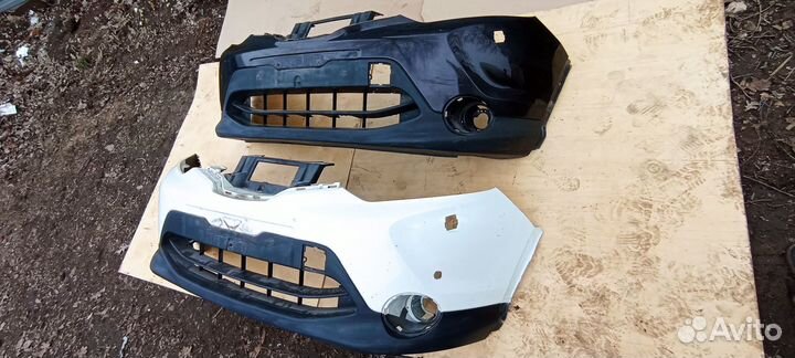 Бампер передний Nissan qashqai j 11 дорест рест