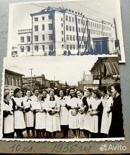 Школьный фартук выпускницы 1956 г