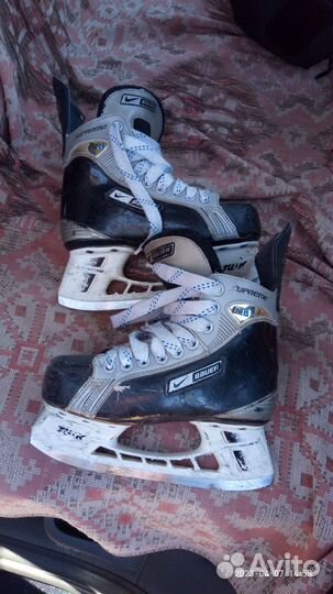Хоккейные коньки bauer детские
