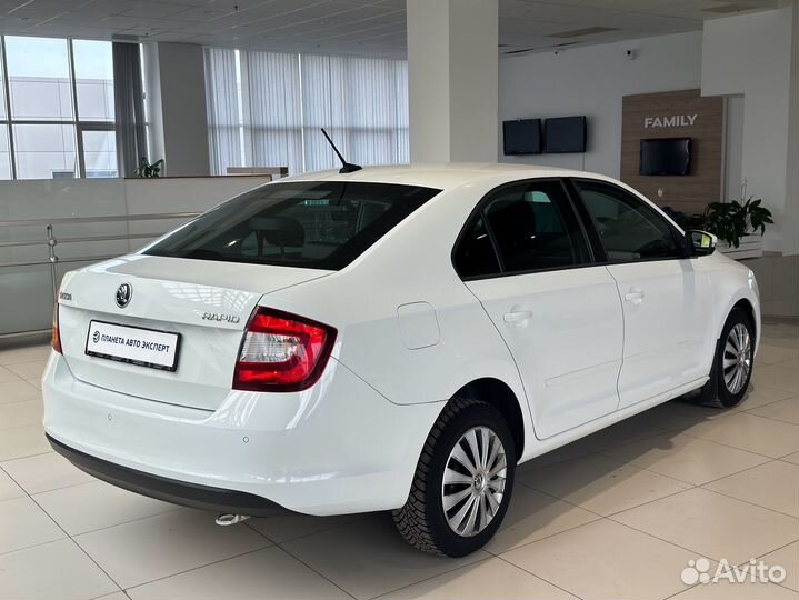 Skoda Rapid 1.6 МТ, 2017, 76 690 км