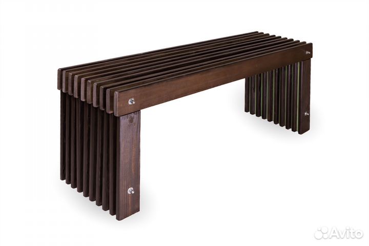 Скамейка садовая деревянная