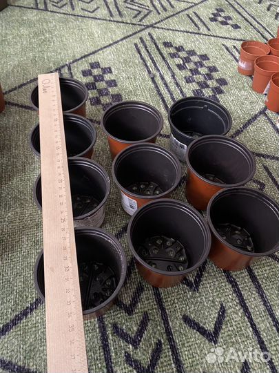 Горшки для рассады, транспортировочные кашпо