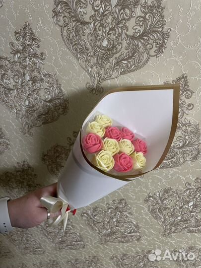 Шоколадные розы букет