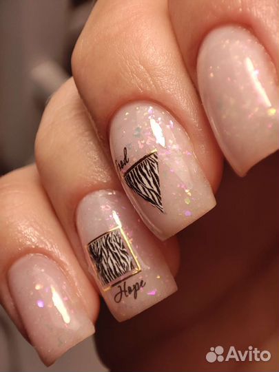 Маникюр с укреплением