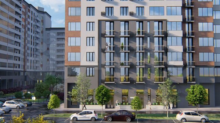 2-к. квартира, 40,3 м², 3/12 эт.