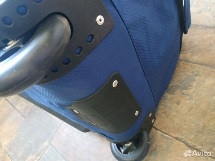 Баул хоккейный 28 синий сумка на колесах Bauer