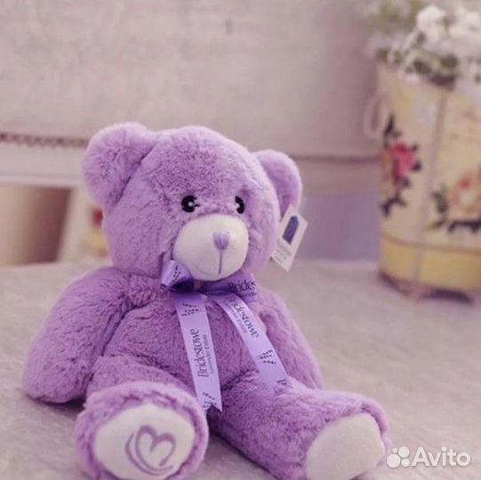 Лавандовый мишка