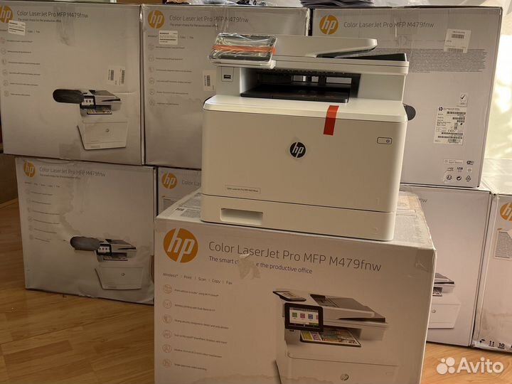 Мфу лазерный HP Color LaserJet Pro M479fnw (W1A78A
