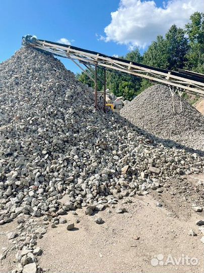 Щебень гравийный