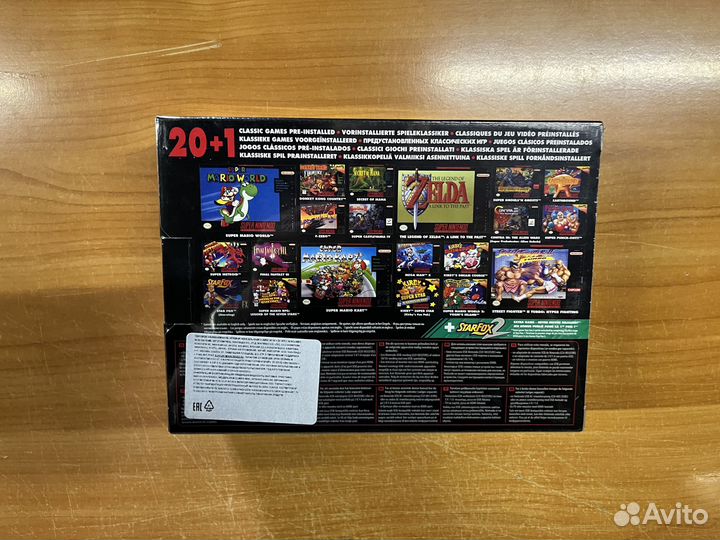 Snes Nintendo Classic Mini (новая)