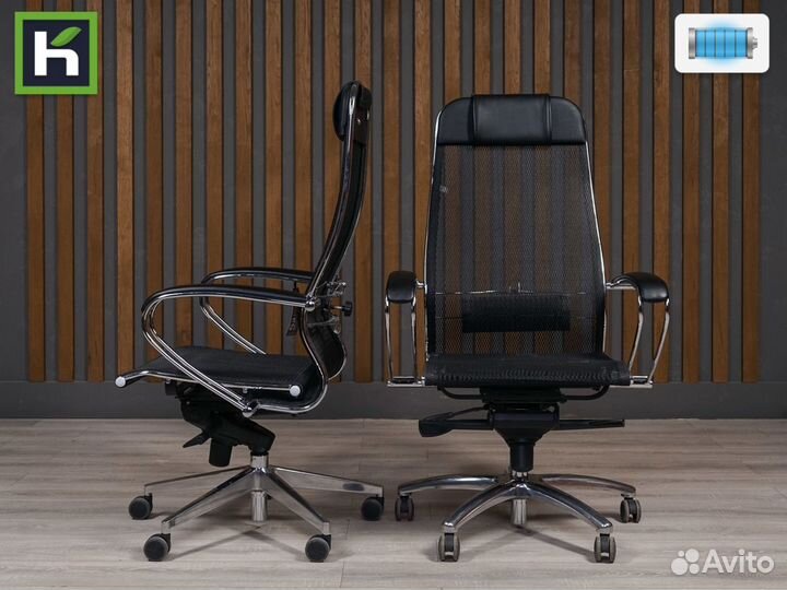 Офисное кресло на колесиках