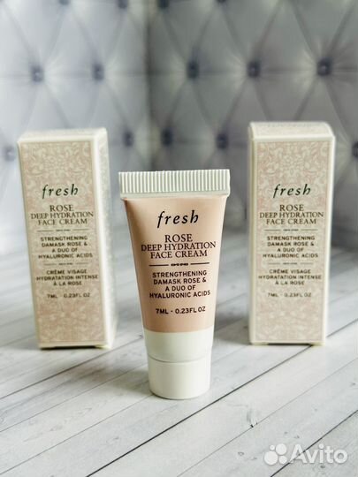 Крем Fresh Rose Deep Hydration Face Cream