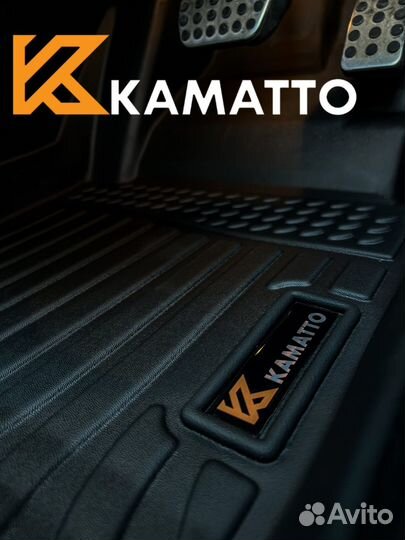 Ковры в салон Kamatto 3D KIA Seltos (SP2) 2019+