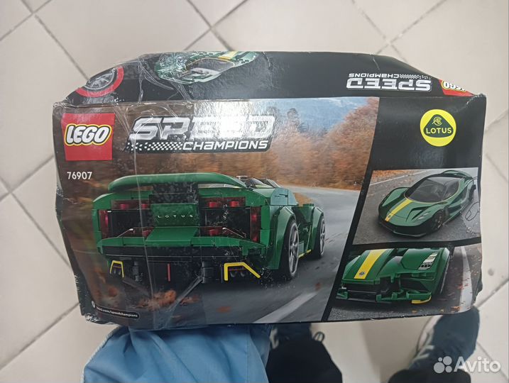 Lego speed champions 76907 спорткар lotus cars
