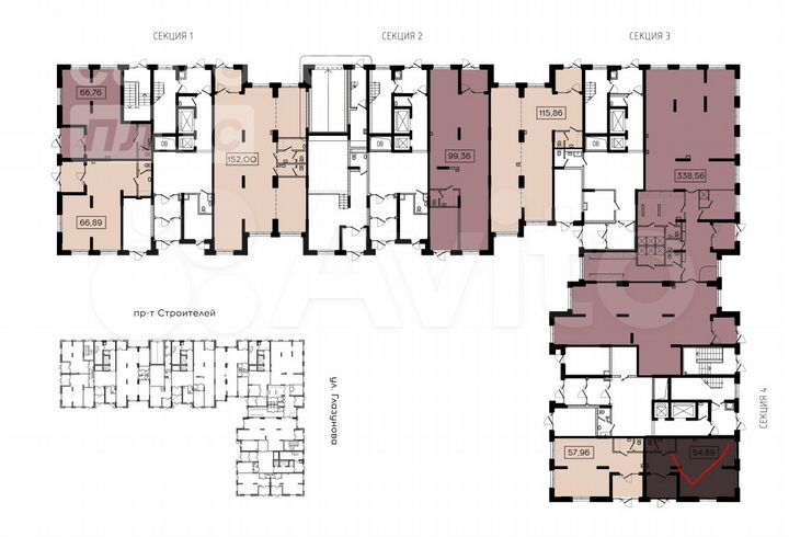 Сдам помещение свободного назначения, 55 м²