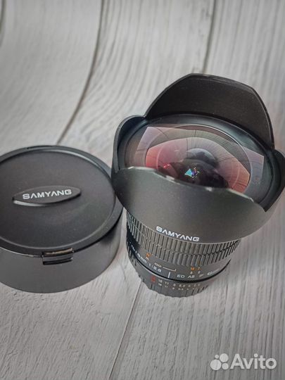 Объектив Samyang ае 14mm f/2.8 ED AS IF UMC Nikon