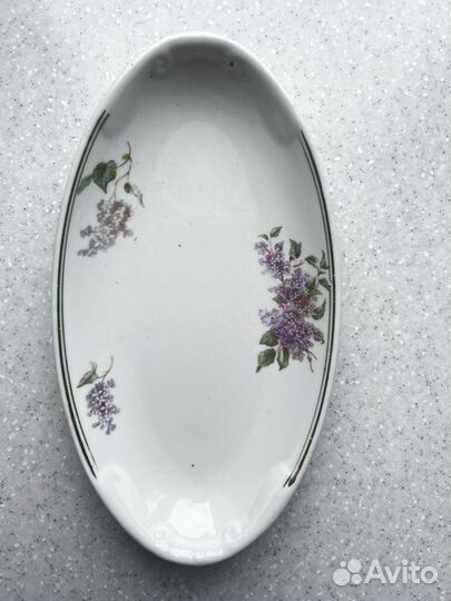 Селедочница Дулево 1934 год и 1968 год