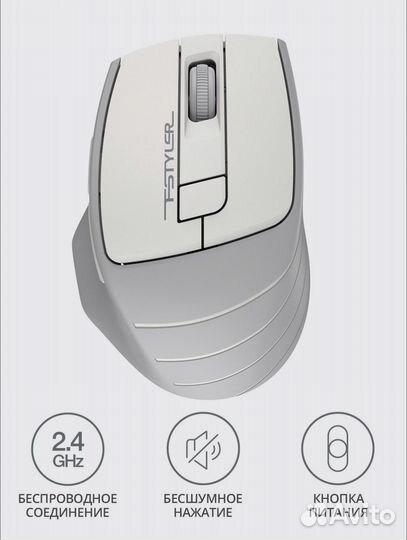 Беспроводная оптическая мышь A4tech Fstyler FG30