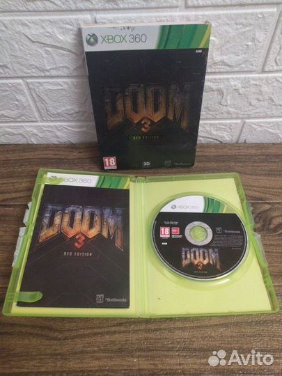 Assasins,FIFA 19,doom 3(лимитированный)