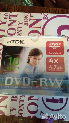 Dvd-RW диски TDK новые