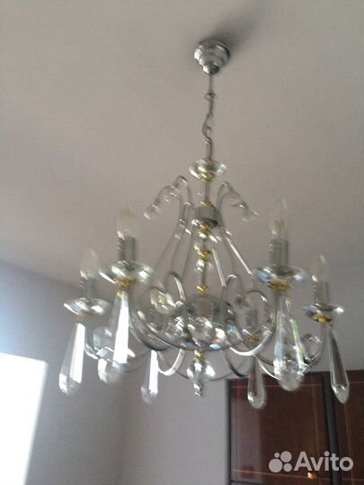 Люстра хрустальная чехия