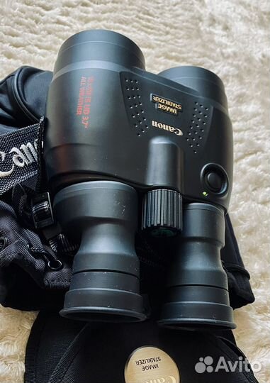 Бинокль canon 18x50 IS