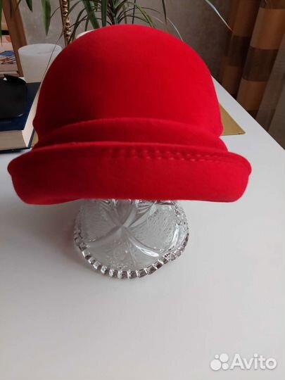 Шляпа фетровая женская