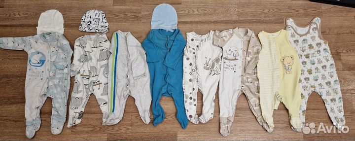 Продаю детские вещи пакетом от 3 до 7 мес