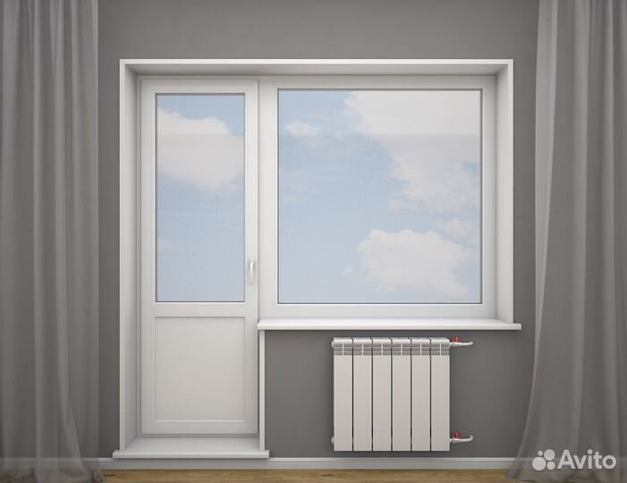 Выход на балкон в рассрочку