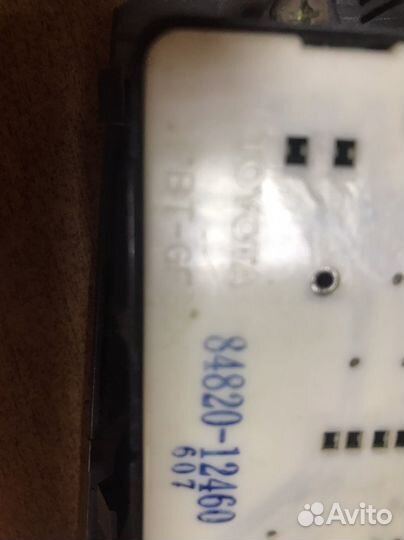 Toyota кнопки стеклоподъемники