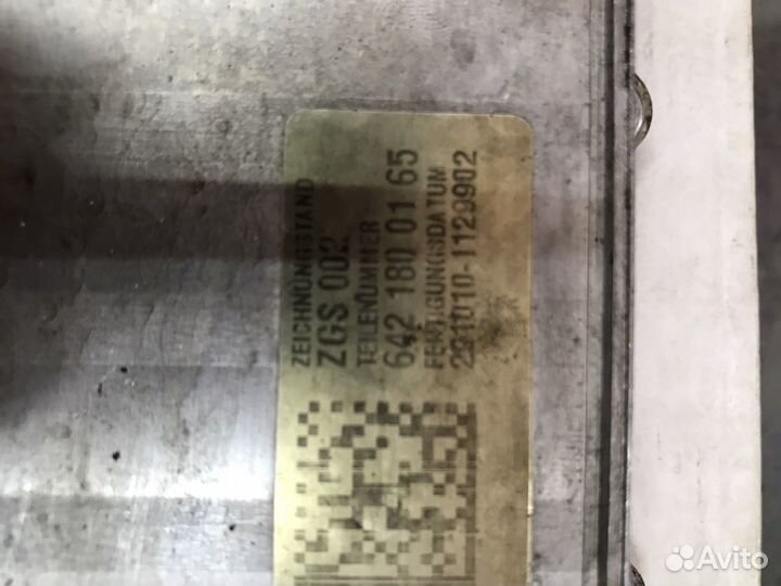 Теплообменник на Мерседес