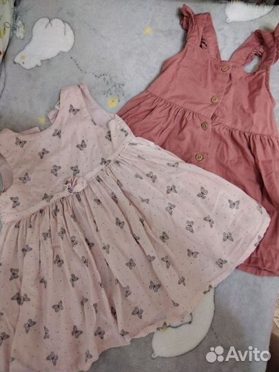 Вещи пакетом на девочку 80 86