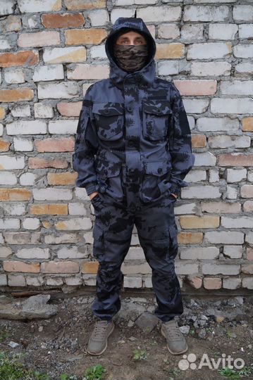 Костюмы Горка демисезон на флисе камуфляжные