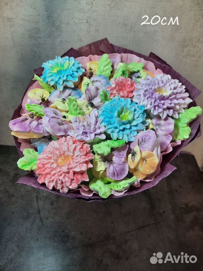 Зефир. Букеты из зефира. Ручная работа