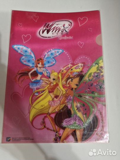 Папка уголок А4 Winx(Винкс) 3D