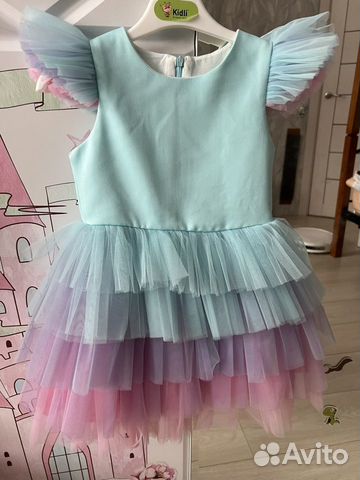 Платье для девочки нарядное 104-110