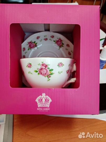 Чашка с блюдцем