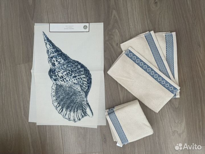 Zara кухонные полотенца салфетки