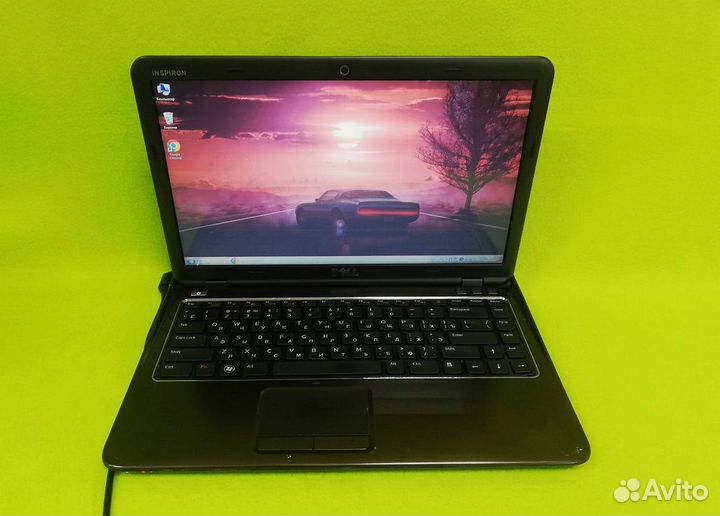 Ноутбук Dell 4 ядра Core i5 SSD 14 дюйм windows 7