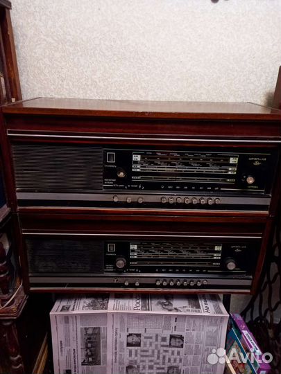 Радиола СССР ламповая