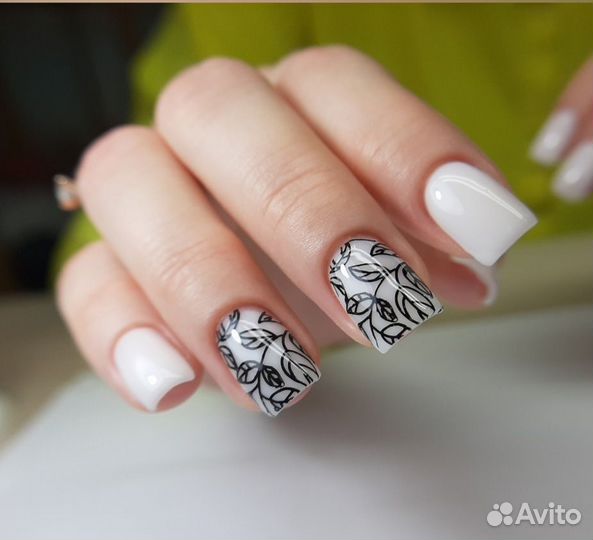 Маникюр укрепление гелем