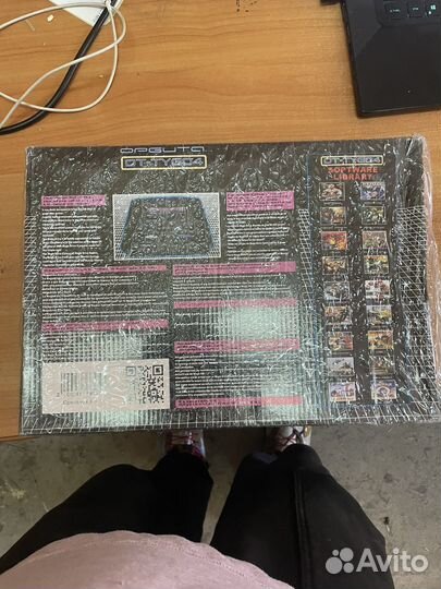 Игрова приставка sega dendi с втроеными играми