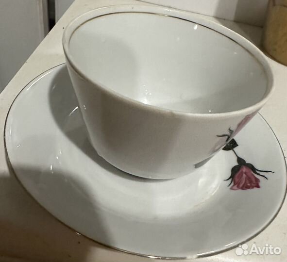 Чайная пара фарфор