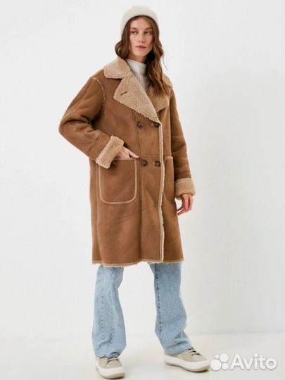 Дубленка искуственная Electrastyle новая 42,50 рр